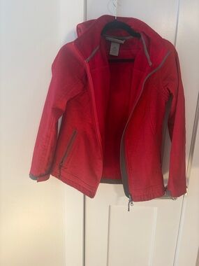 Free Country Red Hooded Jacket